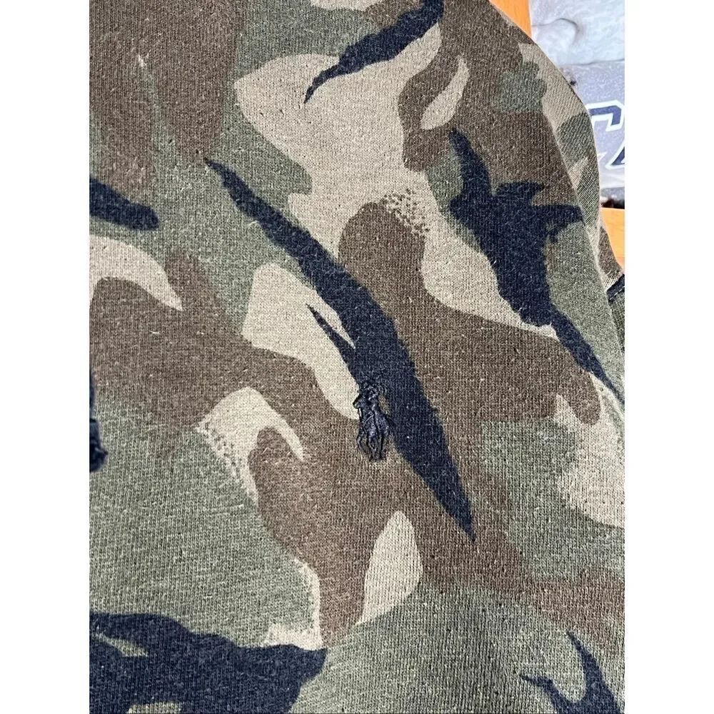 Polo Ralph Lauren Pony Pullover Camo Hoodie - Picture 2 of 7